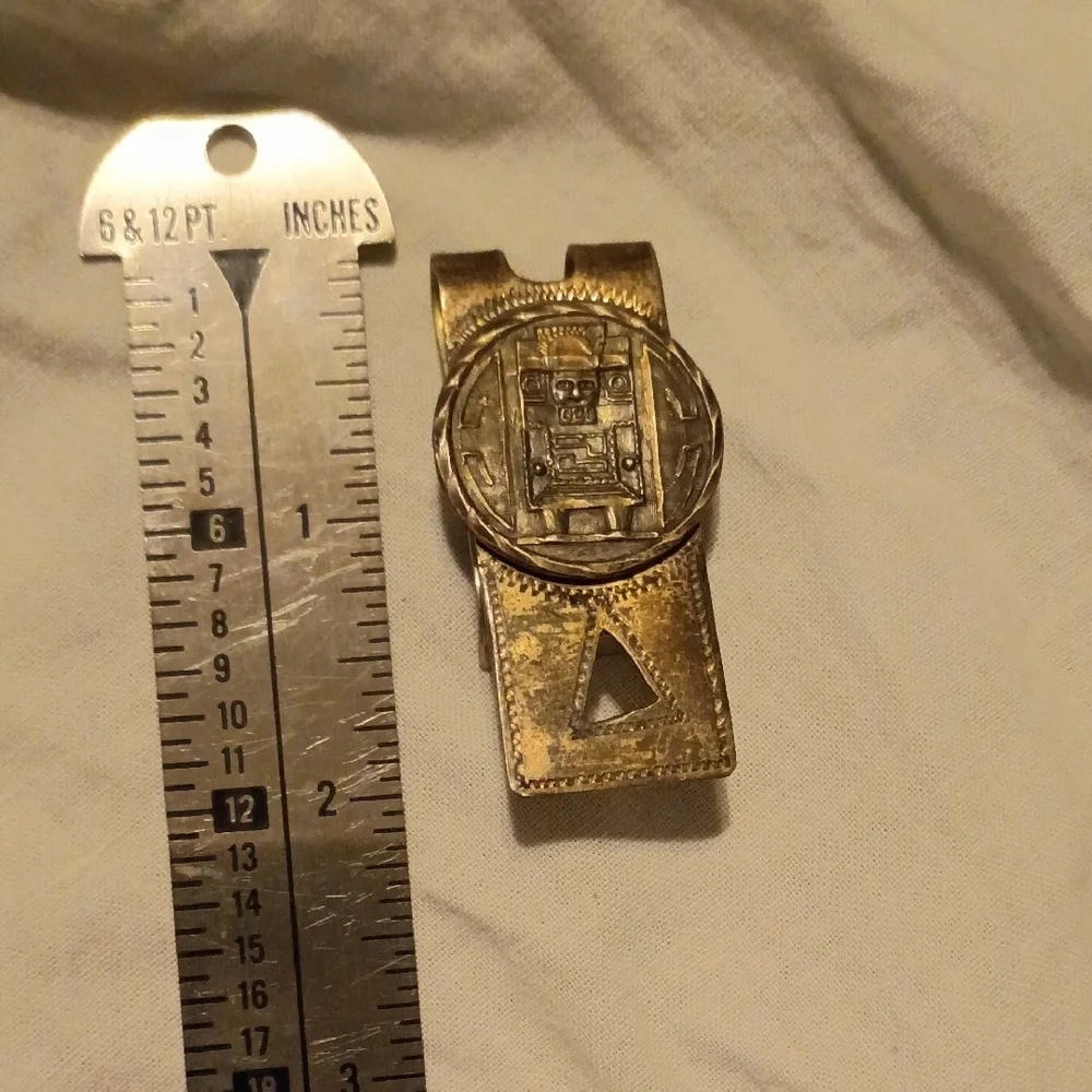 Vintage Gold and Silver Money Clip